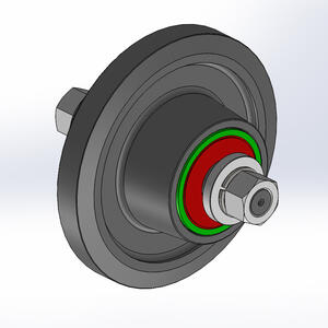 Bobcat bottom roller