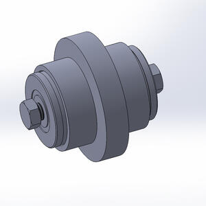 Bobcat bottom roller