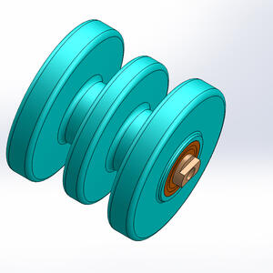 Bobcat bottom roller