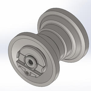 Komatsu bottom roller